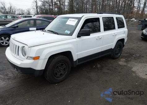 2017 Jeep Patriot Sport Fwd из США, поврежденный, VIN 1C4NJPBA5HD150627